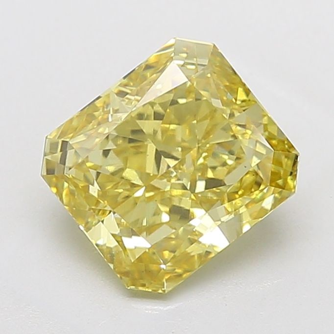 Loose Diamond - RADIANT 4.09ct Fancy Intense Yellow VS1 (1 of 1)