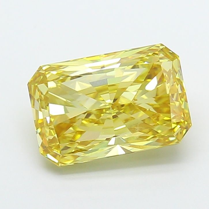 Loose Diamond - RADIANT 3.5ct Fancy Intense Yellow VVS2: Loose Diamond - RADIANT 3.5ct Fancy Intense Yellow VVS2 Source: This is a real non-mined Diamond that has been grown in a lab Shape: RADIANT Carats: 3.5 Color: Fancy Intense Yellow Certification: IGI 