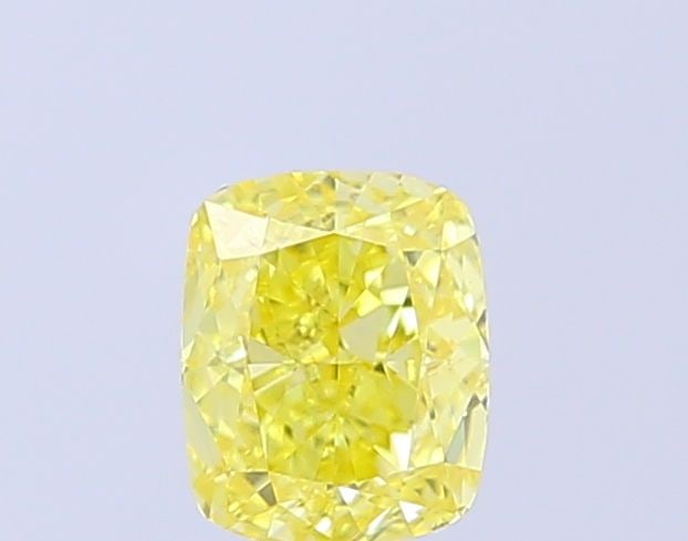 Loose Diamond - CUSHION MODIFIED 0.89ct Fancy Vivid Yellow VS2: Loose Diamond - CUSHION MODIFIED 0.89ct Fancy Vivid Yellow VS2 Source: This is a real non-mined Diamond that has been grown in a lab Shape: CUSHION MODIFIED Carats: 0.89 Color: Fancy Vivid Yellow Cert