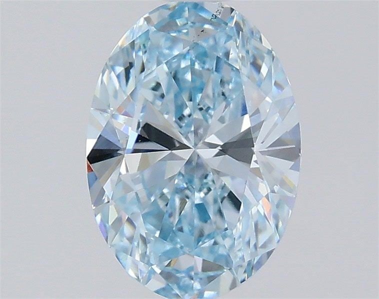 Loose Diamond - OVAL 0.9ct Fancy Vivid Blue VS2: Loose Diamond - OVAL 0.9ct Fancy Vivid Blue VS2 Source: This is a real non-mined Diamond that has been grown in a lab Shape: OVAL Carats: 0.9 Color: Fancy Vivid Blue Certification: IGI Video: