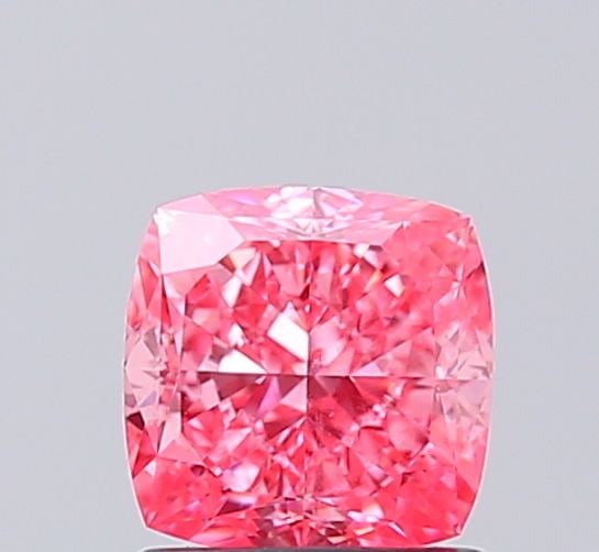 Loose Diamond - CUSHION MODIFIED 1.24ct Fancy Vivid Pink VVS2: Loose Diamond - CUSHION MODIFIED 1.24ct Fancy Vivid Pink VVS2 Source: This is a real non-mined Diamond that has been grown in a lab Shape: CUSHION MODIFIED Carats: 1.24 Color: Fancy Vivid Pink Certifi