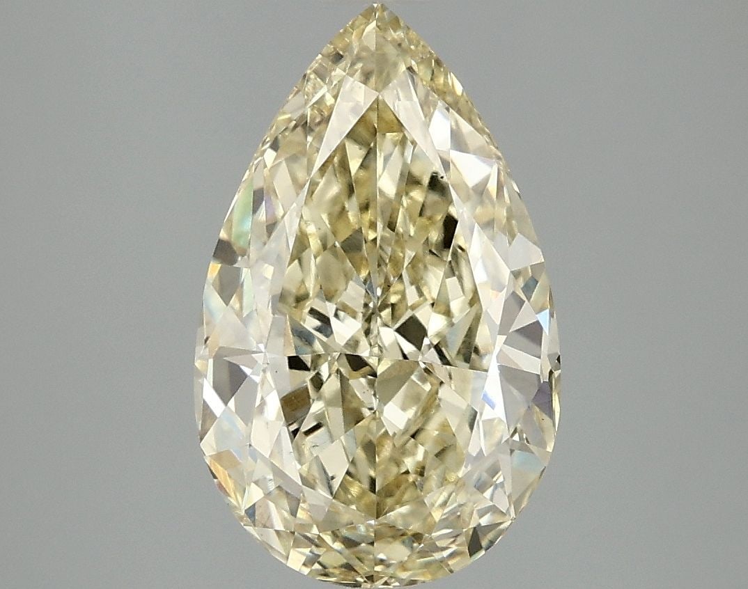 Loose Diamond - PEAR 3.03ct Fancy Yellow VS1: Loose Diamond - PEAR 3.03ct Fancy Yellow VS1 Source: This is a real non-mined Diamond that has been grown in a lab Shape: PEAR Carats: 3.03 Color: Fancy Yellow Certification: IGI Video: