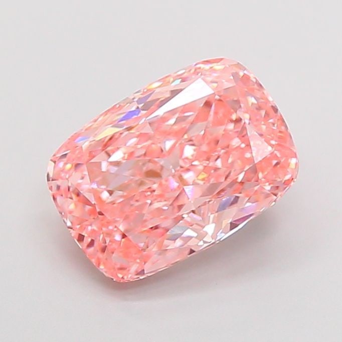 Loose Diamond - CUSHION MODIFIED 3.14ct Fancy Vivid Pink VVS2: Loose Diamond - CUSHION MODIFIED 3.14ct Fancy Vivid Pink VVS2 Source: This is a real non-mined Diamond that has been grown in a lab Shape: CUSHION MODIFIED Carats: 3.14 Color: Fancy Vivid Pink Certifi