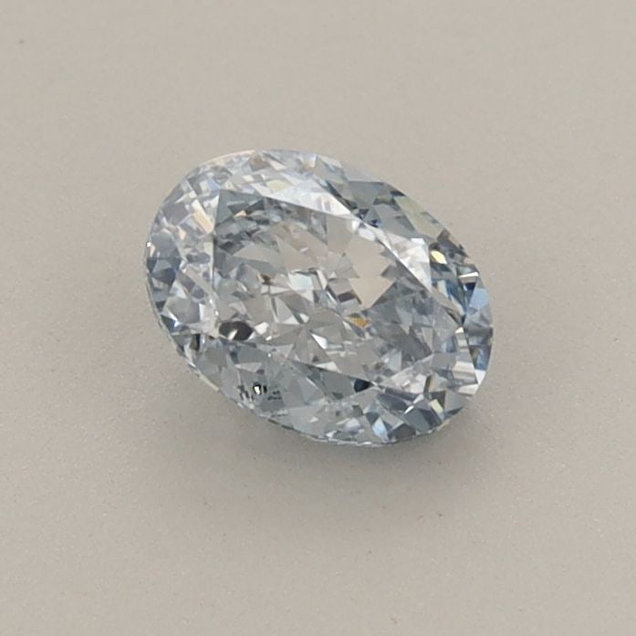 Loose Diamond - OVAL 0.58ct Fancy Intense Blue VVS2: Loose Diamond - OVAL 0.58ct Fancy Intense Blue VVS2 Source: This is a real non-mined Diamond that has been grown in a lab Shape: OVAL Carats: 0.58 Color: Fancy Intense Blue Certification: IGI Video: