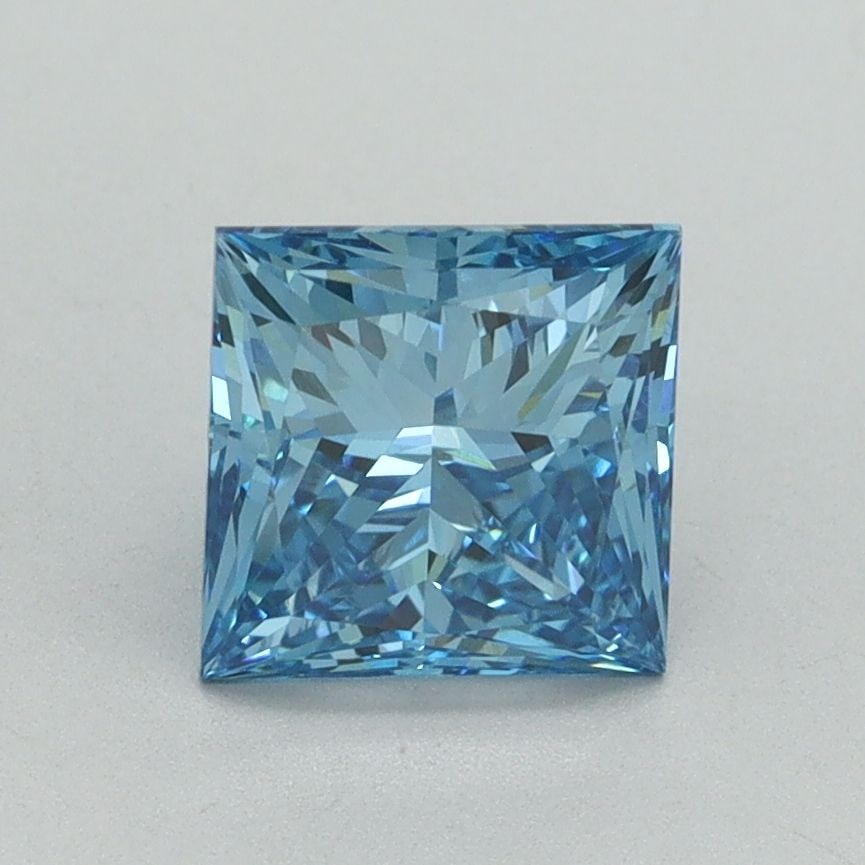 Loose Diamond - PRINCESS 1.52ct Fancy Vivid Blue VVS2: Loose Diamond - PRINCESS 1.52ct Fancy Vivid Blue VVS2 Source: This is a real non-mined Diamond that has been grown in a lab Shape: PRINCESS Carats: 1.52 Color: Fancy Vivid Blue Certification: IGI Vide