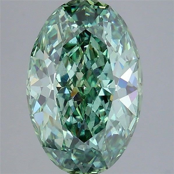 Loose Diamond - OVAL 4.02ct Fancy Vivid Green VS2: Loose Diamond - OVAL 4.02ct Fancy Vivid Green VS2 Source: This is a real non-mined Diamond that has been grown in a lab Shape: OVAL Carats: 4.02 Color: Fancy Vivid Green Certification: IGI Video: