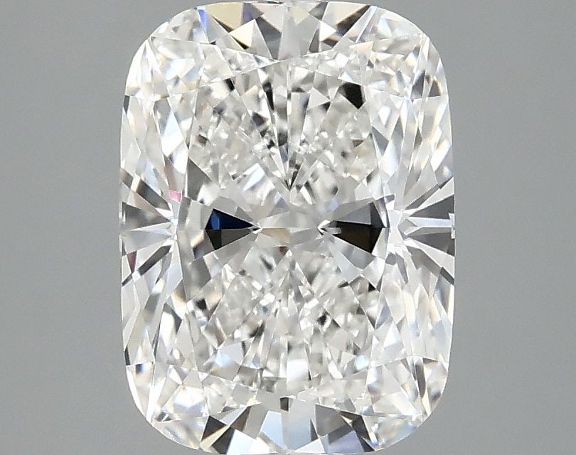 Loose Diamond - CUSHION MODIFIED 2.56ct F VVS2: Loose Diamond - CUSHION MODIFIED 2.56ct F VVS2 Source: This is a real non-mined Diamond that has been grown in a lab Shape: CUSHION MODIFIED Carats: 2.56 Color: F Clarity: VVS2 Certification: IGI Addi