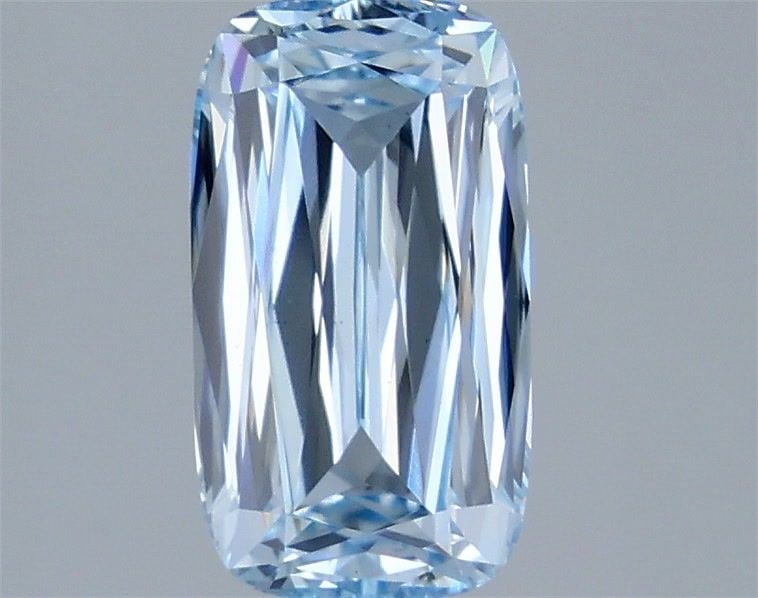 Loose Diamond - CUSHION MODIFIED 2.58ct Fancy Vivid Blue VS1: Loose Diamond - CUSHION MODIFIED 2.58ct Fancy Vivid Blue VS1 Source: This is a real non-mined Diamond that has been grown in a lab Shape: CUSHION MODIFIED Carats: 2.58 Color: Fancy Vivid Blue Certific
