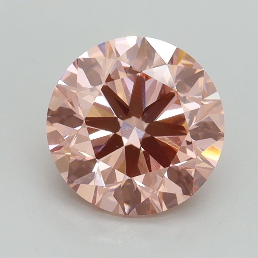 Loose Diamond - ROUND 2.0ct Fancy Intense Pink VS1: Loose Diamond - ROUND 2.0ct Fancy Intense Pink VS1 Source: This is a real non-mined Diamond that has been grown in a lab Shape: ROUND Carats: 2.0 Color: Fancy Intense Pink Certification: IGI Video: