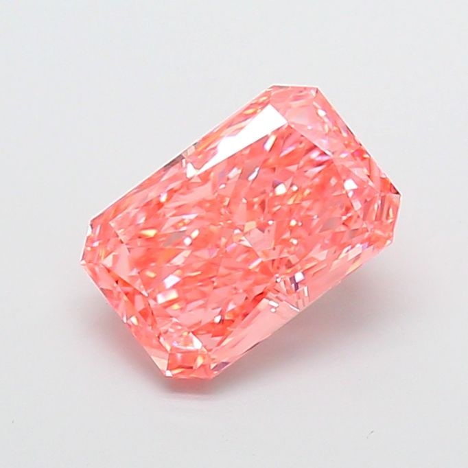 Loose Diamond - RADIANT 3.06ct Fancy Vivid Pink VVS2: Loose Diamond - RADIANT 3.06ct Fancy Vivid Pink VVS2 Source: This is a real non-mined Diamond that has been grown in a lab Shape: RADIANT Carats: 3.06 Color: Fancy Vivid Pink Certification: IGI Video: