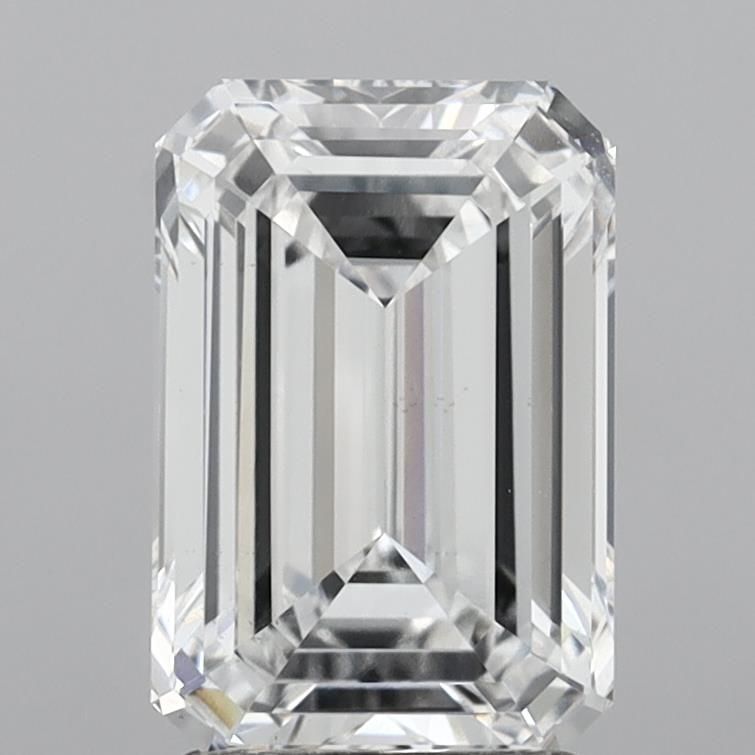 Loose Diamond - EMERALD 3.04ct D VS1: Loose Diamond - EMERALD 3.04ct D VS1 Source: This is a real non-mined Diamond that has been grown in a lab Shape: EMERALD Carats: 3.04 Color: D Clarity: VS1 Certification: IGI Video: