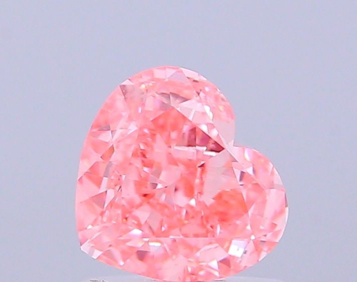 Loose Diamond - HEART 1.44ct Fancy Vivid Pink VS1: Loose Diamond - HEART 1.44ct Fancy Vivid Pink VS1 Source: This is a real non-mined Diamond that has been grown in a lab Shape: HEART Carats: 1.44 Color: Fancy Vivid Pink Certification: IGI Video: