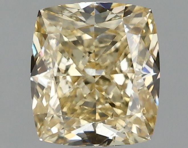 Loose Diamond - CUSHION MODIFIED 1.52ct Fancy Yellow VS2: Loose Diamond - CUSHION MODIFIED 1.52ct Fancy Yellow VS2 Source: This is a real non-mined Diamond that has been grown in a lab Shape: CUSHION MODIFIED Carats: 1.52 Color: Fancy Yellow Certification: I