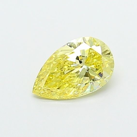 Loose Diamond - PEAR 0.67ct Fancy Intense Yellow VS2: Loose Diamond - PEAR 0.67ct Fancy Intense Yellow VS2 Source: This is a real non-mined Diamond that has been grown in a lab Shape: PEAR Carats: 0.67 Color: Fancy Intense Yellow Certification: IGI Video