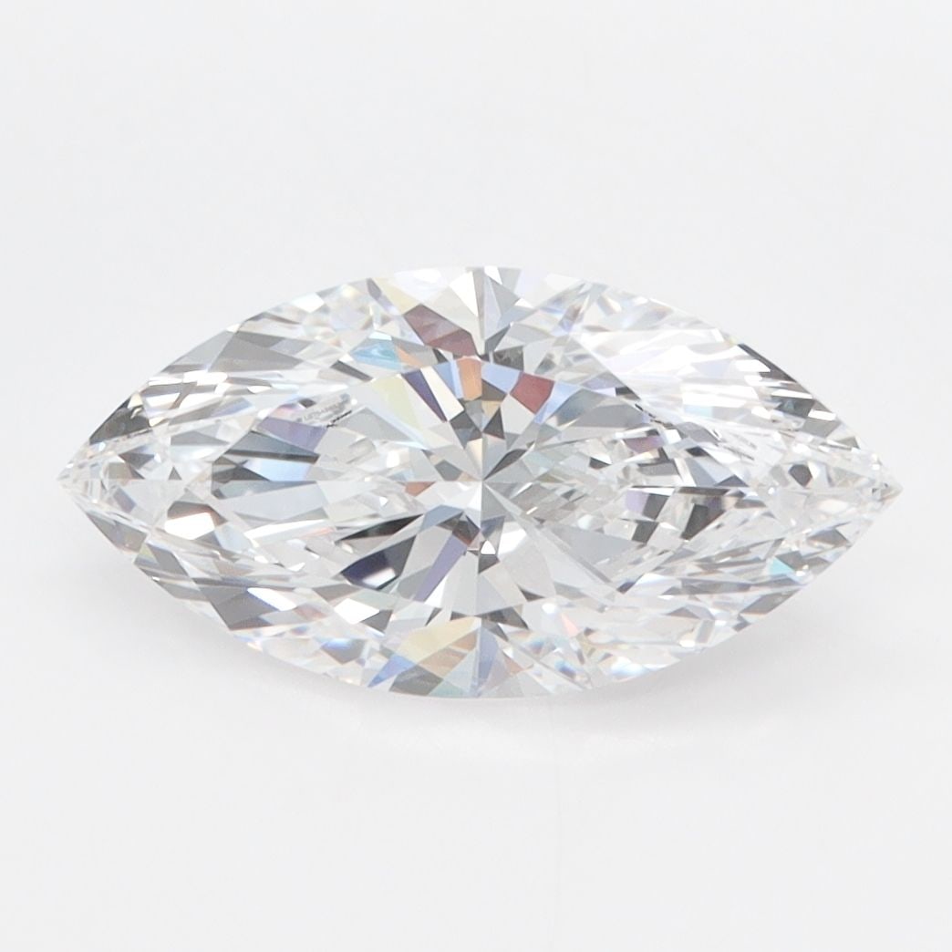 Loose Diamond - MARQUISE 2.02ct D VVS1: Loose Diamond - MARQUISE 2.02ct D VVS1 Source: This is a real non-mined Diamond that has been grown in a lab Shape: MARQUISE Carats: 2.02 Color: D Clarity: VVS1 Certification: IGI Video: