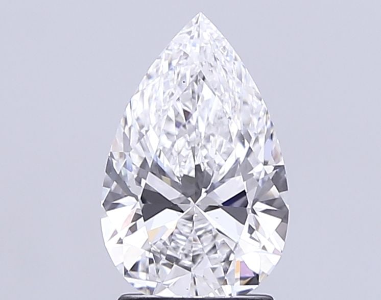 Loose Diamond - PEAR 2.01ct D VVS1: Loose Diamond - PEAR 2.01ct D VVS1 Source: This is a real non-mined Diamond that has been grown in a lab Shape: PEAR Carats: 2.01 Color: D Clarity: VVS1 Certification: IGI Video: