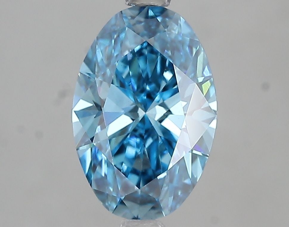 Loose Diamond - OVAL 2.0ct Fancy Vivid Blue VS1: Loose Diamond - OVAL 2.0ct Fancy Vivid Blue VS1 Source: This is a real non-mined Diamond that has been grown in a lab Shape: OVAL Carats: 2.0 Color: Fancy Vivid Blue Certification: IGI Video: