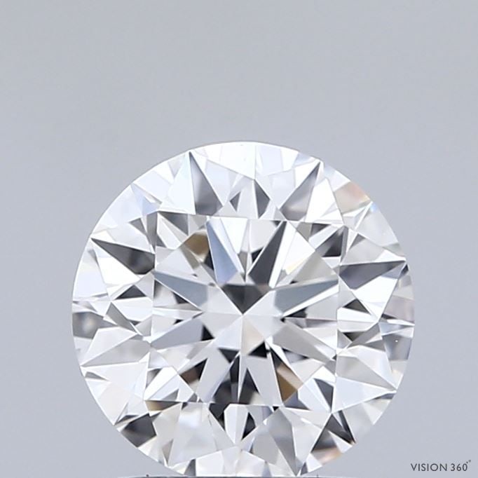 Ideal Loose Diamond - ROUND 1.55ct D VVS2: Ideal Loose Diamond - ROUND 1.55ct D VVS2 Source: This is a real non-mined Diamond that has been grown in a lab Shape: ROUND Carats: 1.55 Color: D Clarity: VVS2 Certification: IGI Video: