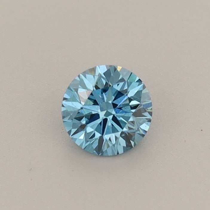 Loose Diamond - ROUND 0.28ct Fancy Vivid Blue VS1: Loose Diamond - ROUND 0.28ct Fancy Vivid Blue VS1 Source: This is a real non-mined Diamond that has been grown in a lab Shape: ROUND Carats: 0.28 Color: Fancy Vivid Blue Certification: IGI Video: