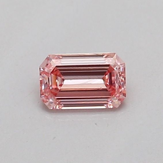 Loose Diamond - EMERALD 0.16ct Fancy Intense Pink VS1: Loose Diamond - EMERALD 0.16ct Fancy Intense Pink VS1 Source: This is a real non-mined Diamond that has been grown in a lab Shape: EMERALD Carats: 0.16 Color: Fancy Intense Pink Certification: IGI Vid