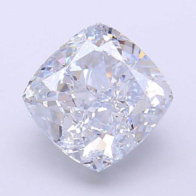 Loose Diamond - CUSHION MODIFIED 2.82ct Fancy Light Blue VVS1: Loose Diamond - CUSHION MODIFIED 2.82ct Fancy Light Blue VVS1 Source: This is a real non-mined Diamond that has been grown in a lab Shape: CUSHION MODIFIED Carats: 2.82 Color: Fancy Light Blue Certifi