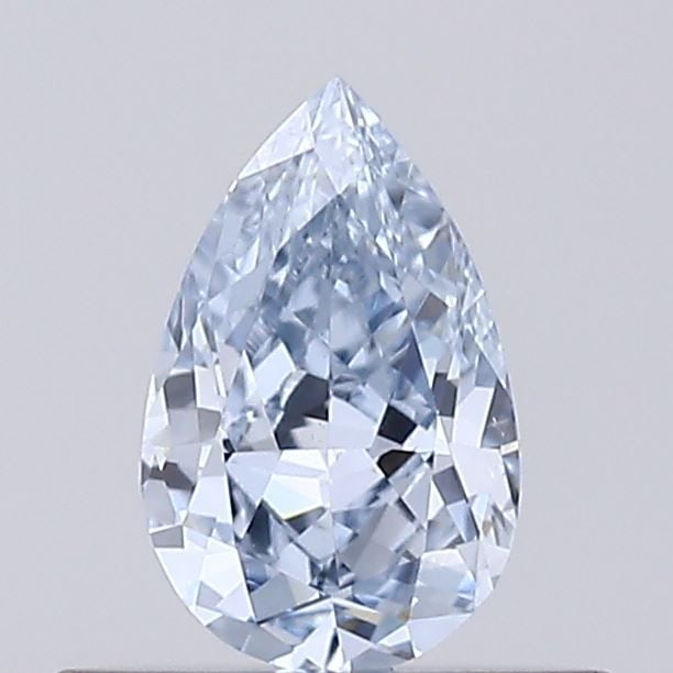 Loose Diamond - PEAR 0.37ct Fancy Blue VS1: Loose Diamond - PEAR 0.37ct Fancy Blue VS1 Source: This is a real non-mined Diamond that has been grown in a lab Shape: PEAR Carats: 0.37 Color: Fancy Blue Certification: IGI Video: