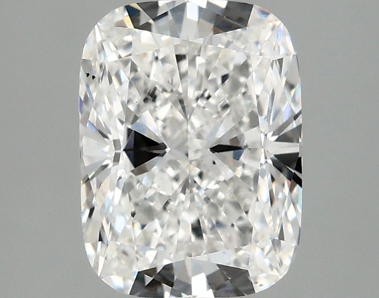 Loose Diamond - CUSHION MODIFIED 2.1ct E VS2: Loose Diamond - CUSHION MODIFIED 2.1ct E VS2 Source: This is a real non-mined Diamond that has been grown in a lab Shape: CUSHION MODIFIED Carats: 2.1 Color: E Clarity: VS2 Certification: IGI Video: