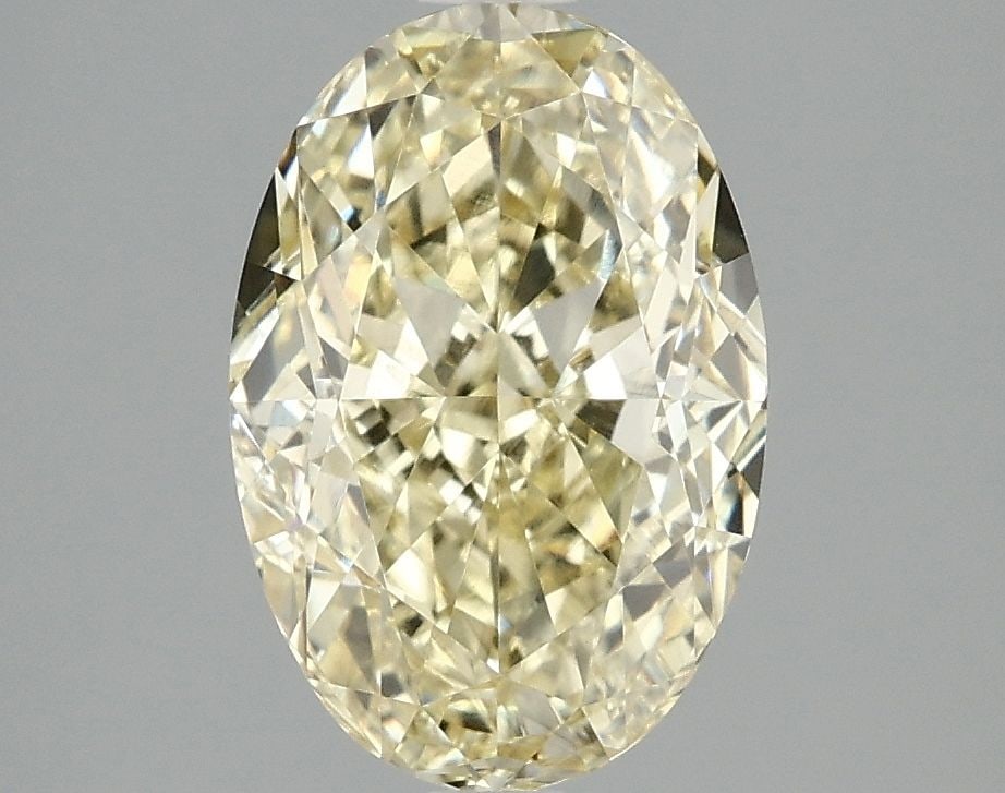 Loose Diamond - OVAL 3.08ct Fancy Yellow VS1: Loose Diamond - OVAL 3.08ct Fancy Yellow VS1 Source: This is a real non-mined Diamond that has been grown in a lab Shape: OVAL Carats: 3.08 Color: Fancy Yellow Certification: IGI Video: