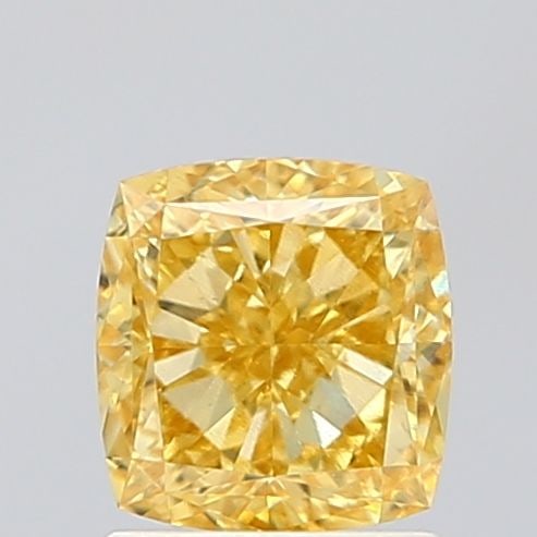 Loose Diamond - CUSHION MODIFIED 1.52ct Fancy Vivid Yellow VVS2: Loose Diamond - CUSHION MODIFIED 1.52ct Fancy Vivid Yellow VVS2 Source: This is a real non-mined Diamond that has been grown in a lab Shape: CUSHION MODIFIED Carats: 1.52 Color: Fancy Vivid Yellow Cer