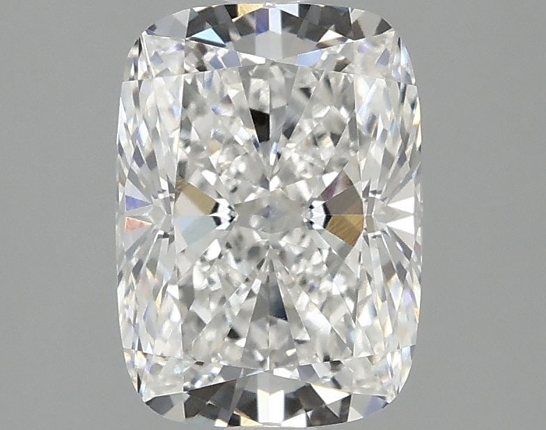 Loose Diamond - CUSHION MODIFIED 2.08ct E VVS2: Loose Diamond - CUSHION MODIFIED 2.08ct E VVS2 Source: This is a real non-mined Diamond that has been grown in a lab Shape: CUSHION MODIFIED Carats: 2.08 Color: E Clarity: VVS2 Certification: IGI Addi