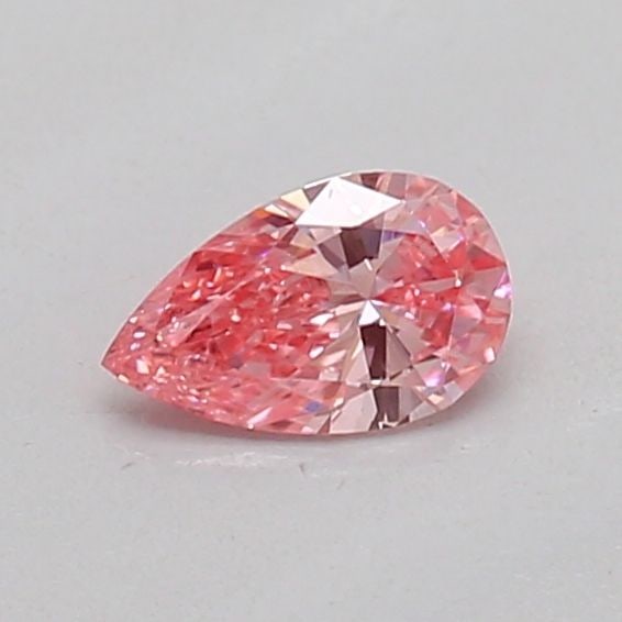 Loose Diamond - PEAR 0.16ct Fancy Vivid Pink VVS2 (1 of 1)