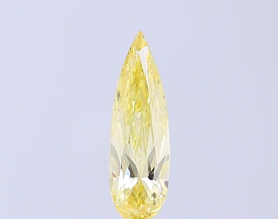 Loose Diamond - PEAR 0.6ct Fancy Yellow VS2: Loose Diamond - PEAR 0.6ct Fancy Yellow VS2 Source: This is a real non-mined Diamond that has been grown in a lab Shape: PEAR Carats: 0.6 Color: Fancy Yellow Certification: IGI Video: