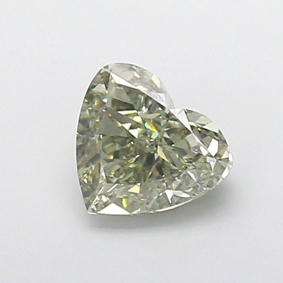 Loose Diamond - HEART 1.09ct Fancy Intense Green VS2: Loose Diamond - HEART 1.09ct Fancy Intense Green VS2 Source: This is a real non-mined Diamond that has been grown in a lab Shape: HEART Carats: 1.09 Color: Fancy Intense Green Certification: IGI Video