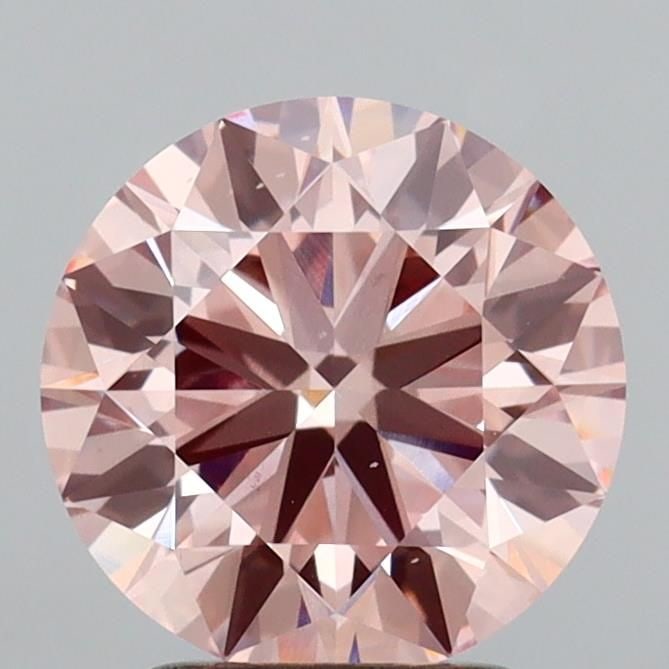 Ideal Loose Diamond - ROUND 2.51ct Fancy Intense Pink VS2: Ideal Loose Diamond - ROUND 2.51ct Fancy Intense Pink VS2 Source: This is a real non-mined Diamond that has been grown in a lab Shape: ROUND Carats: 2.51 Color: Fancy Intense Pink Certification: IGI V