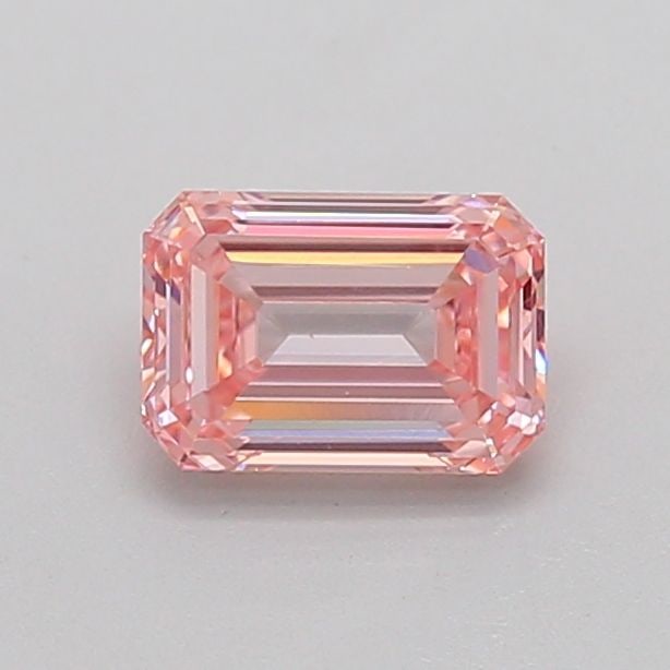 Loose Diamond - EMERALD 0.72ct Fancy Intense Pink SI1: Loose Diamond - EMERALD 0.72ct Fancy Intense Pink SI1 Source: This is a real non-mined Diamond that has been grown in a lab Shape: EMERALD Carats: 0.72 Color: Fancy Intense Pink Certification: IGI Vid