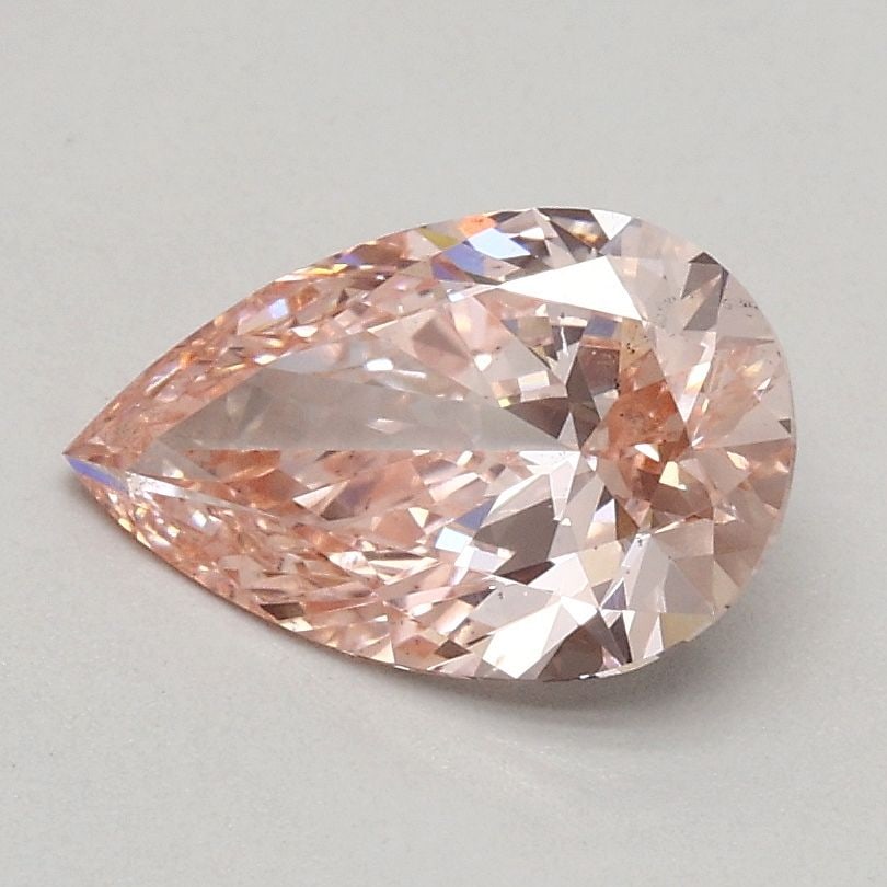 Loose Diamond - PEAR 0.84ct Fancy Intense Pink SI1: Loose Diamond - PEAR 0.84ct Fancy Intense Pink SI1 Source: This is a real non-mined Diamond that has been grown in a lab Shape: PEAR Carats: 0.84 Color: Fancy Intense Pink Certification: IGI Video: