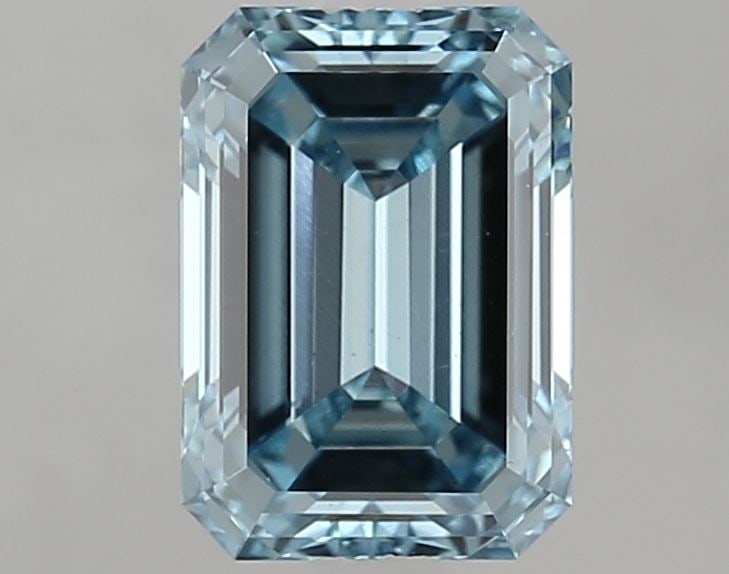 Loose Diamond - EMERALD 2.56ct Fancy Intense Blue VS2: Loose Diamond - EMERALD 2.56ct Fancy Intense Blue VS2 Source: This is a real non-mined Diamond that has been grown in a lab Shape: EMERALD Carats: 2.56 Color: Fancy Intense Blue Certification: IGI Vid