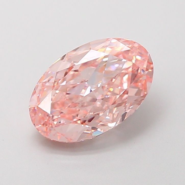 Loose Diamond - OVAL 2.54ct Fancy Intense Pink VS1: Loose Diamond - OVAL 2.54ct Fancy Intense Pink VS1 Source: This is a real non-mined Diamond that has been grown in a lab Shape: OVAL Carats: 2.54 Color: Fancy Intense Pink Certification: IGI Video: