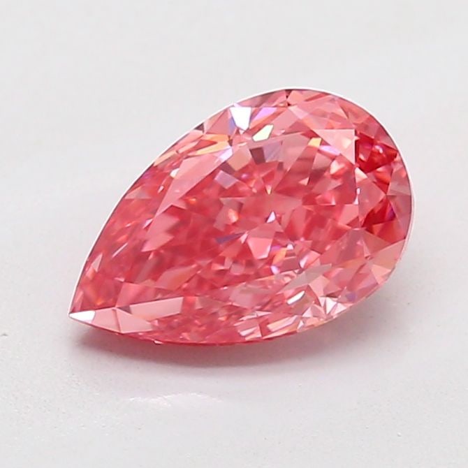 Loose Diamond - PEAR 1.06ct Fancy Vivid Pink VS1: Loose Diamond - PEAR 1.06ct Fancy Vivid Pink VS1 Source: This is a real non-mined Diamond that has been grown in a lab Shape: PEAR Carats: 1.06 Color: Fancy Vivid Pink Certification: IGI Additional im