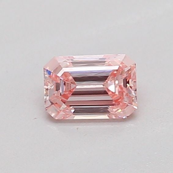 Loose Diamond - EMERALD 0.24ct Fancy Pink VS2: Loose Diamond - EMERALD 0.24ct Fancy Pink VS2 Source: This is a real non-mined Diamond that has been grown in a lab Shape: EMERALD Carats: 0.24 Color: Fancy Pink Certification: IGI Additional images a