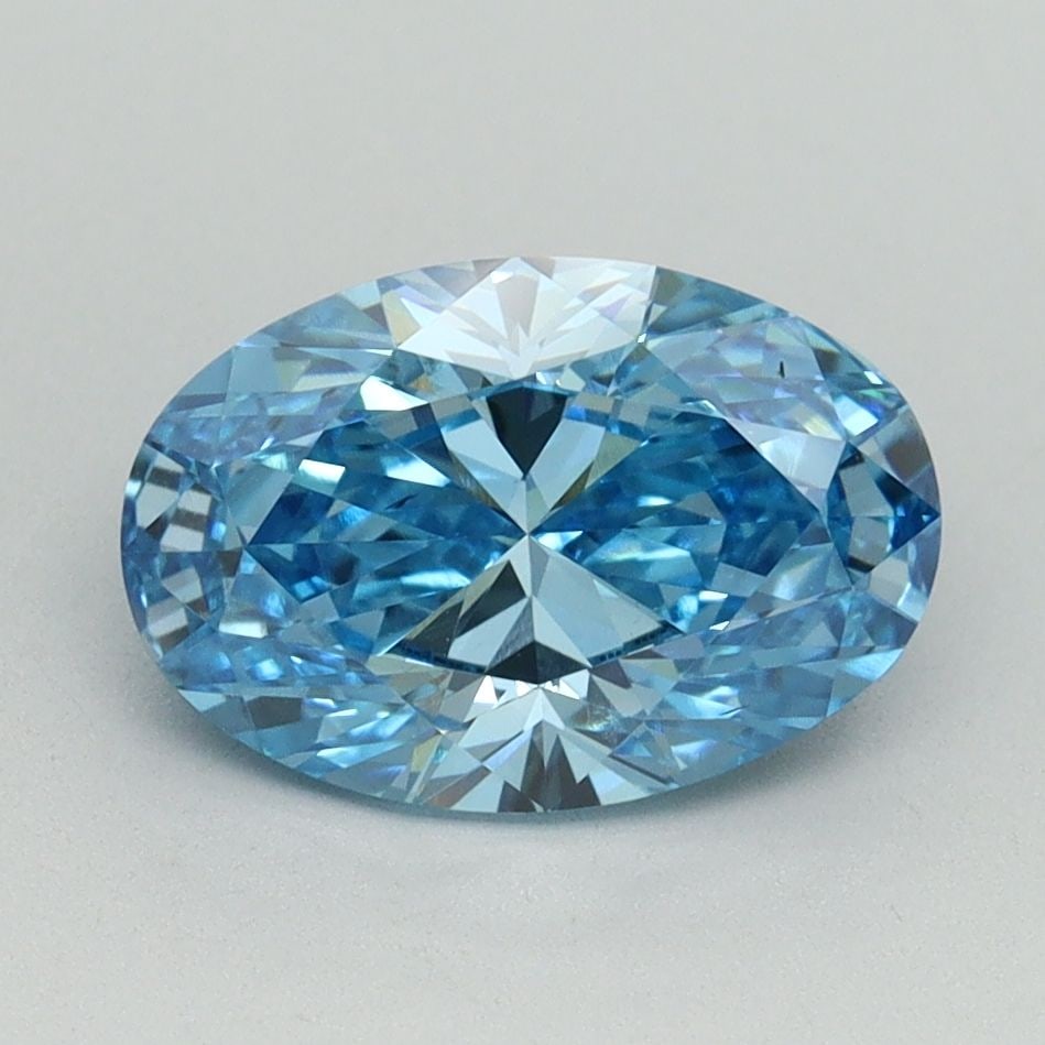 Loose Diamond - OVAL 2.0ct Fancy Vivid Blue VS2: Loose Diamond - OVAL 2.0ct Fancy Vivid Blue VS2 Source: This is a real non-mined Diamond that has been grown in a lab Shape: OVAL Carats: 2.0 Color: Fancy Vivid Blue Certification: IGI Video: Video