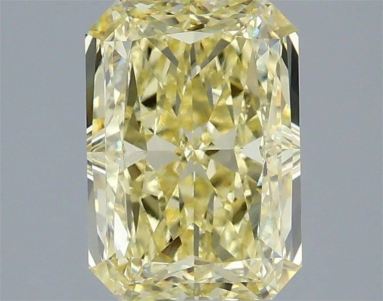 Loose Diamond - RADIANT 2.55ct Fancy Intense Yellow VVS2: Loose Diamond - RADIANT 2.55ct Fancy Intense Yellow VVS2 Source: This is a real non-mined Diamond that has been grown in a lab Shape: RADIANT Carats: 2.55 Color: Fancy Intense Yellow Certification: IG