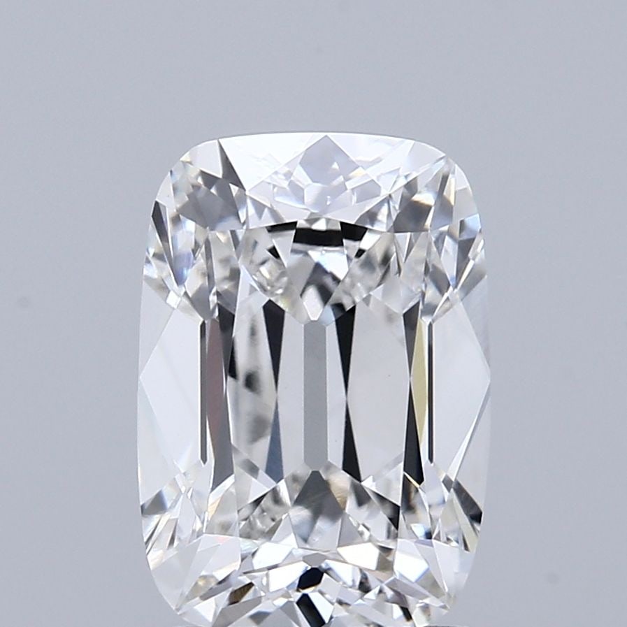 Loose Diamond - CUSHION BRILLIANT 2.06ct F VVS2: Loose Diamond - CUSHION BRILLIANT 2.06ct F VVS2 Source: This is a real non-mined Diamond that has been grown in a lab Shape: CUSHION BRILLIANT Carats: 2.06 Color: F Clarity: VVS2 Certification: IGI Vi
