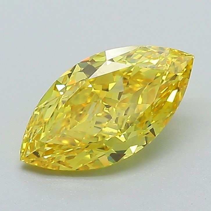 Loose Diamond - MARQUISE 1.16ct Fancy Vivid Yellow VVS2: Loose Diamond - MARQUISE 1.16ct Fancy Vivid Yellow VVS2 Source: This is a real non-mined Diamond that has been grown in a lab Shape: MARQUISE Carats: 1.16 Color: Fancy Vivid Yellow Certification: IGI 