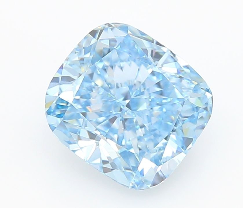 Loose Diamond - CUSHION MODIFIED 1.53ct Fancy Vivid Blue VS1: Loose Diamond - CUSHION MODIFIED 1.53ct Fancy Vivid Blue VS1 Source: This is a real non-mined Diamond that has been grown in a lab Shape: CUSHION MODIFIED Carats: 1.53 Color: Fancy Vivid Blue