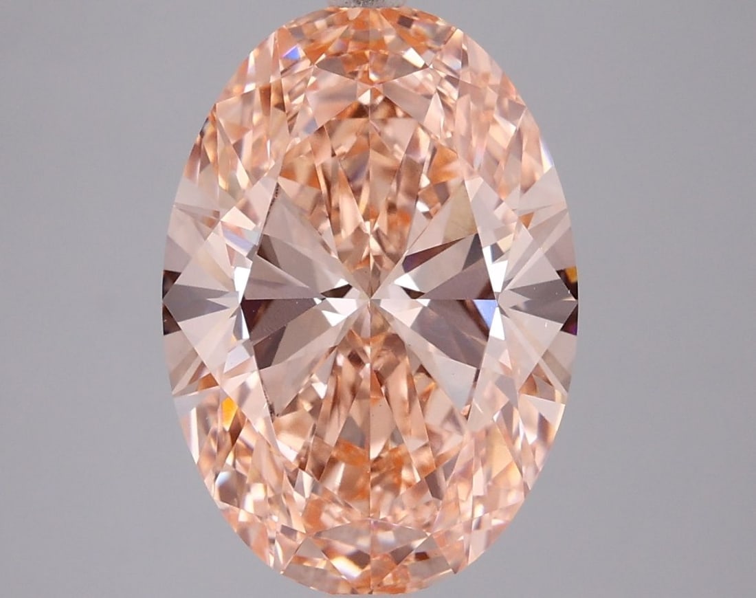 Loose Diamond - OVAL 5.0ct Fancy Vivid Pink VVS2: Loose Diamond - OVAL 5.0ct Fancy Vivid Pink VVS2 Source: This is a real non-mined Diamond that has been grown in a lab Shape: OVAL Carats: 5.0 Color: Fancy Vivid Pink Certification: IGI Video:
