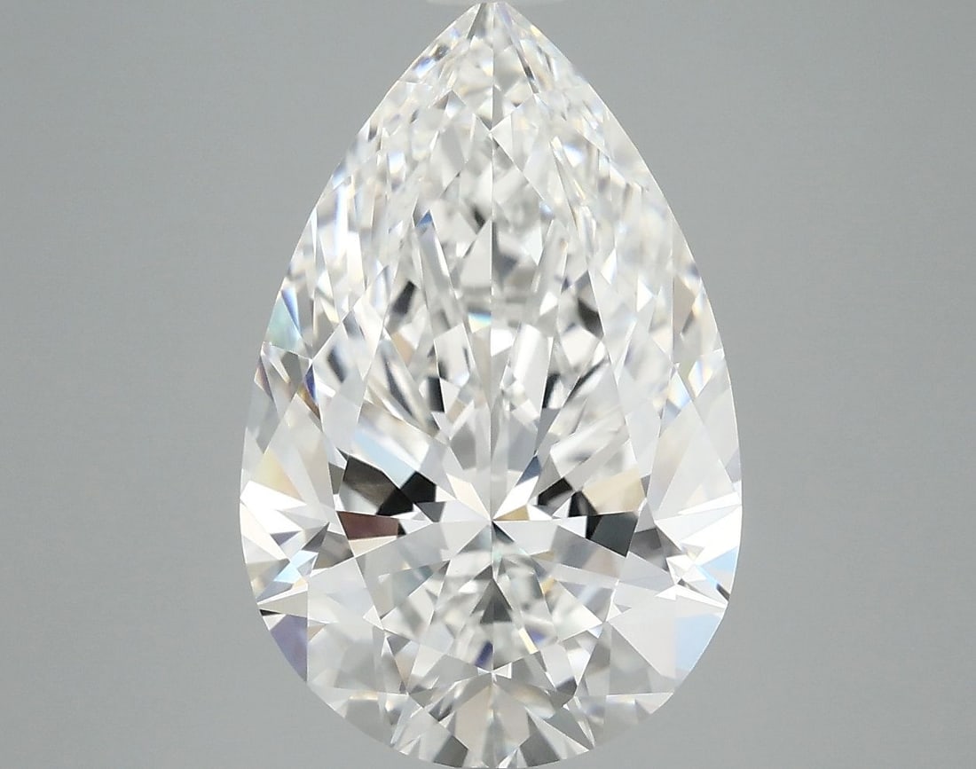 Loose Diamond - PEAR 5.07ct E VVS2: Loose Diamond - PEAR 5.07ct E VVS2 Source: This is a real non-mined Diamond that has been grown in a lab Shape: PEAR Carats: 5.07 Color: E Clarity: VVS2 Certification: IGI Video: