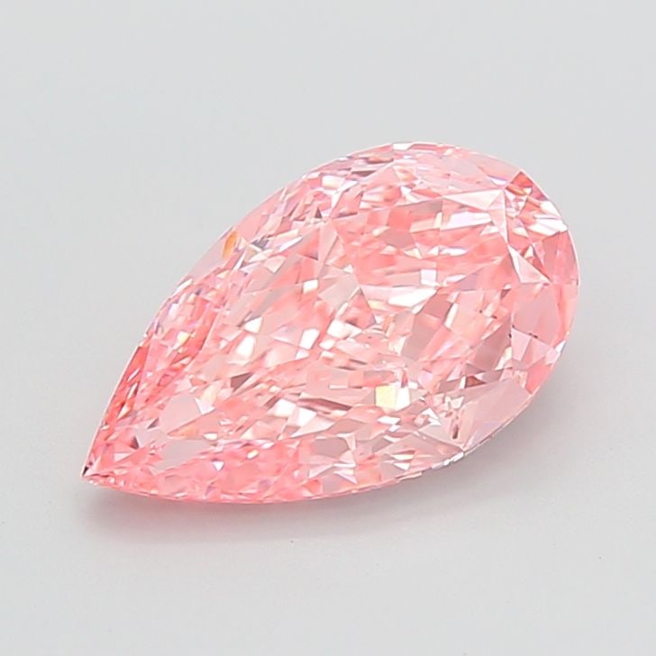 Loose Diamond - PEAR 4.5ct Fancy Vivid Pink VS1: Loose Diamond - PEAR 4.5ct Fancy Vivid Pink VS1 Source: This is a real non-mined Diamond that has been grown in a lab Shape: PEAR Carats: 4.5 Color: Fancy Vivid Pink Certification: IGI Video: