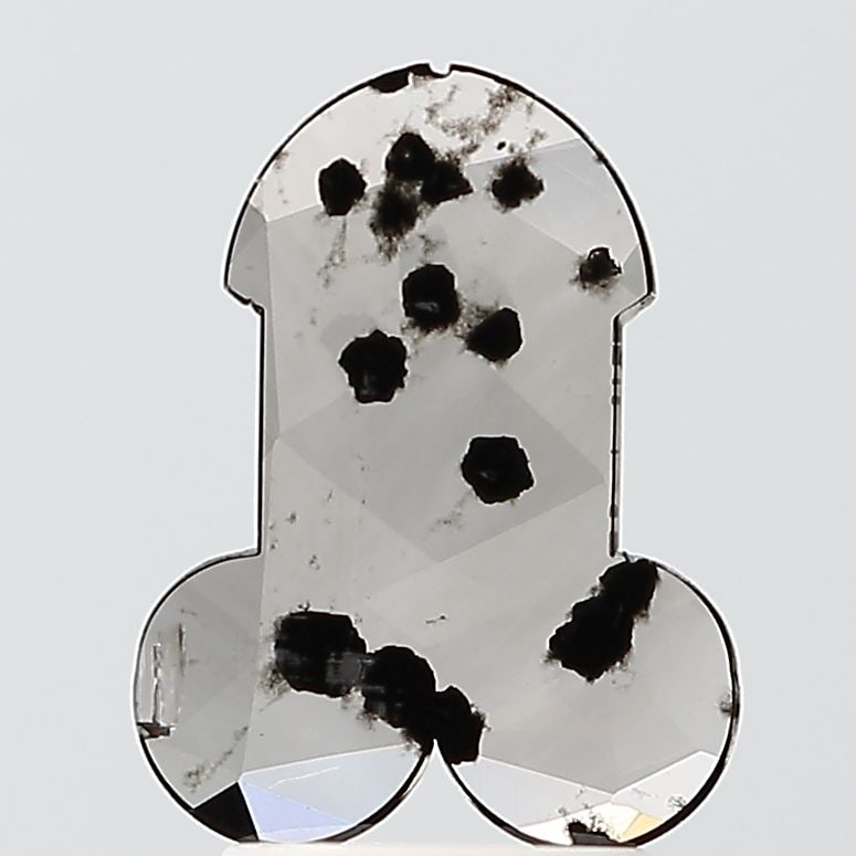 Loose Diamond - OTHER 1.6ct Salt and Pepper I2: Loose Diamond - OTHER 1.6ct Salt and Pepper I2 Source: This is a real non-mined Diamond that has been grown in a lab Shape: OTHER Carats: 1.6 Color: Salt and Pepper Certification: NONE Video: