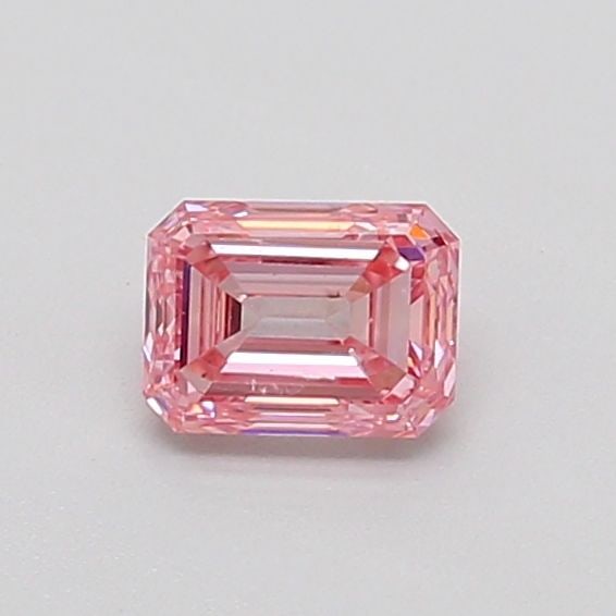 Loose Diamond - EMERALD 0.41ct Fancy Vivid Pink SI1: Loose Diamond - EMERALD 0.41ct Fancy Vivid Pink SI1 Source: This is a real non-mined Diamond that has been grown in a lab Shape: EMERALD Carats: 0.41 Color: Fancy Vivid Pink Certification: IGI Video: